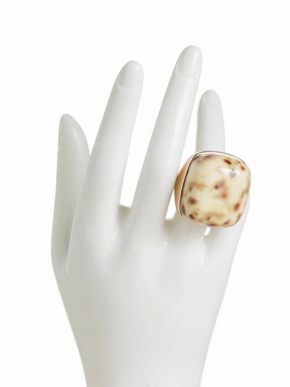 💛▪️Piper K ▪️ Gold Animal Print Ring Size 7 8 9